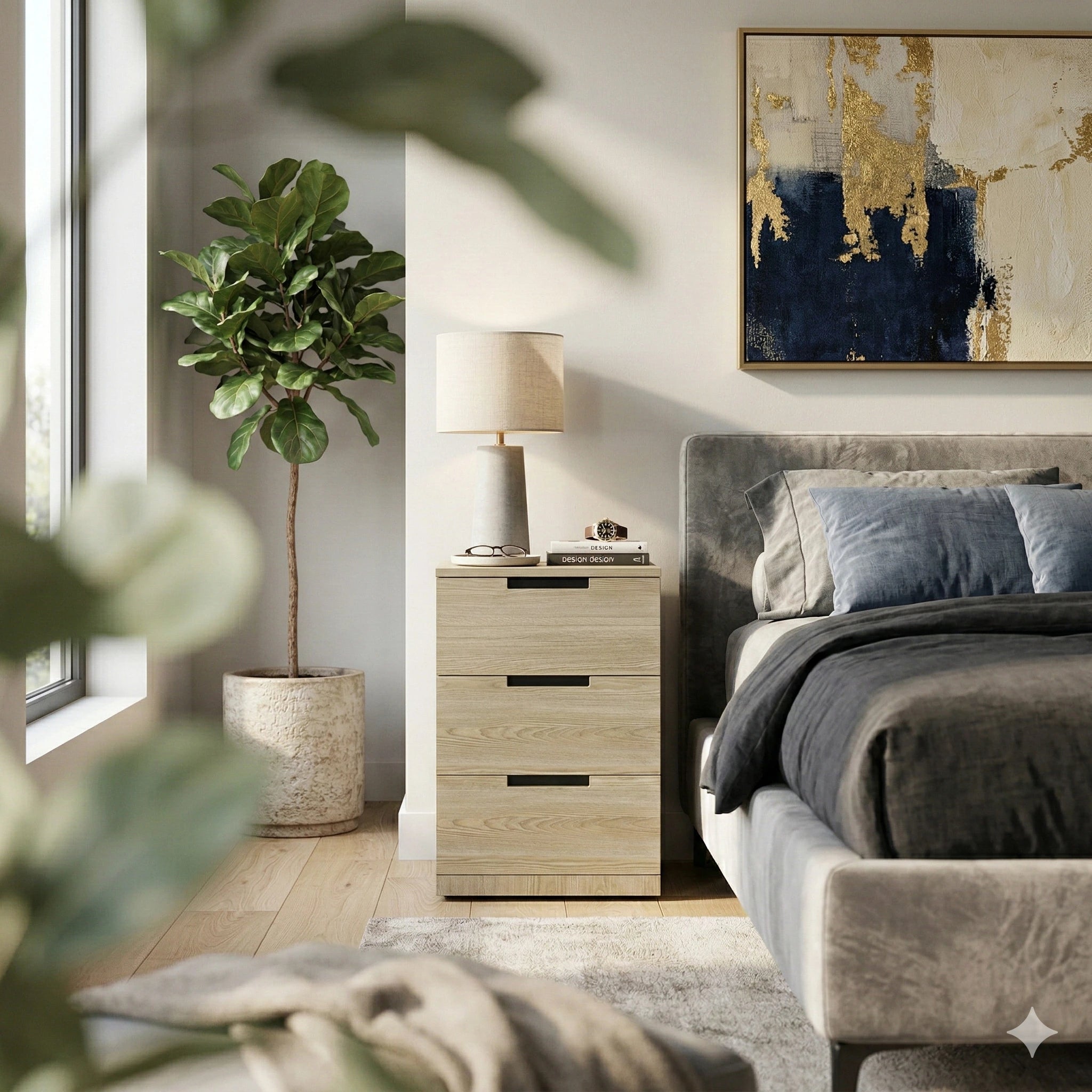 Axim 3 Tier Drawer Chest Unit – Home & Bedroom Organizer