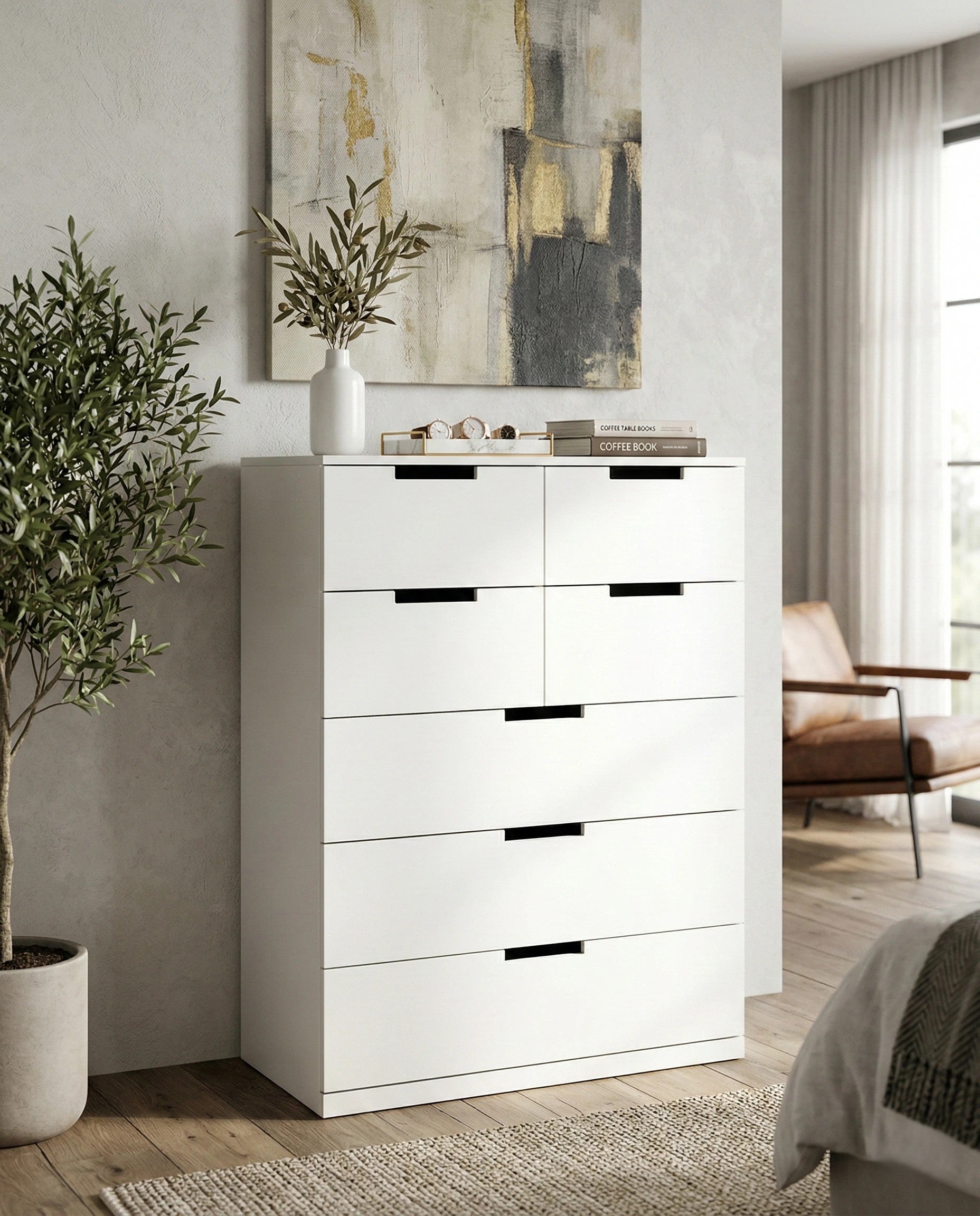 Axim Tall Chest of Drawers – Home & Bedroom Storage