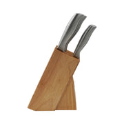 HAUS ROLAND PREMIUM STAINLESS-STEEL KNIFE BLOCK SET