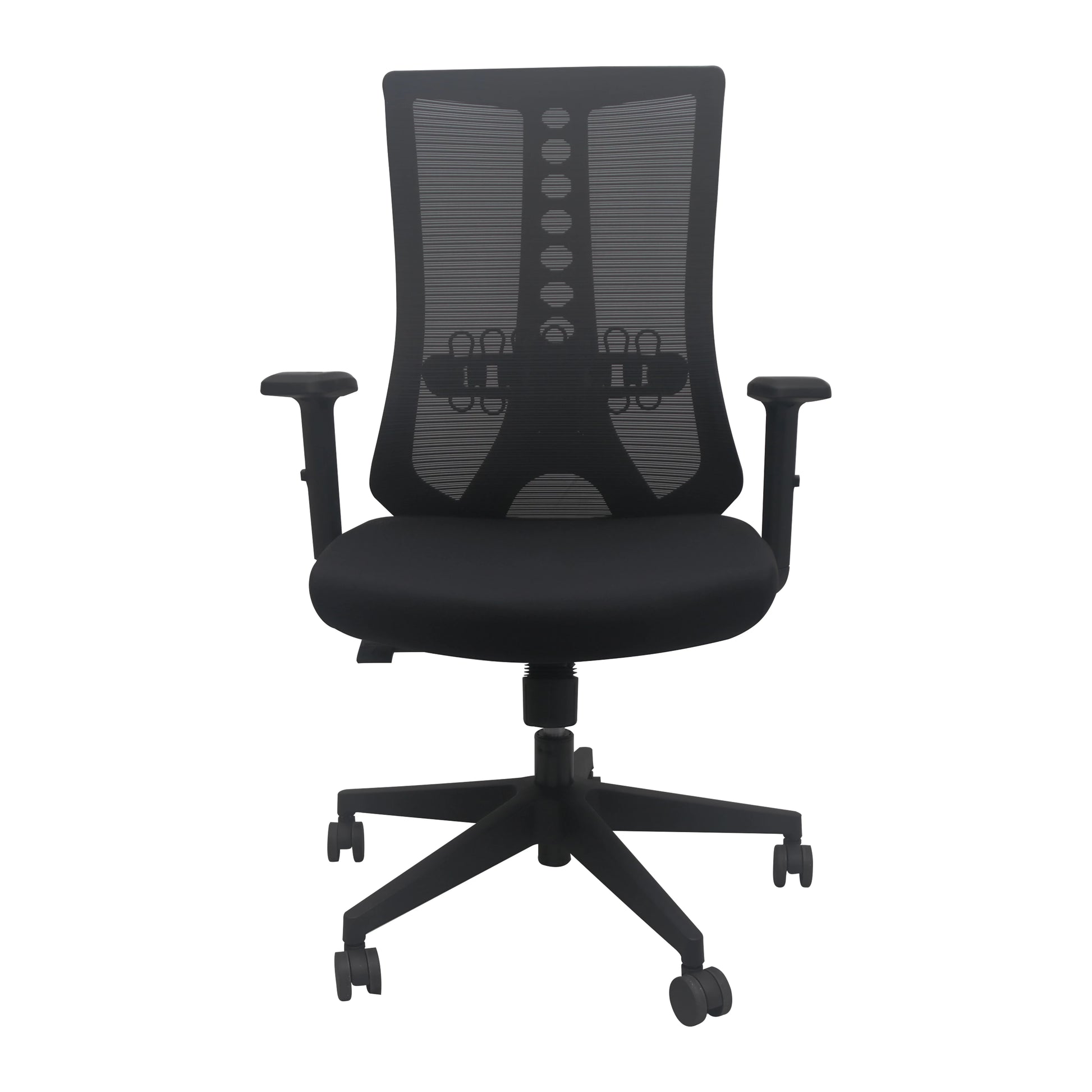 BLACK VULCANO ERGONOMIC OFFICE CHAIR