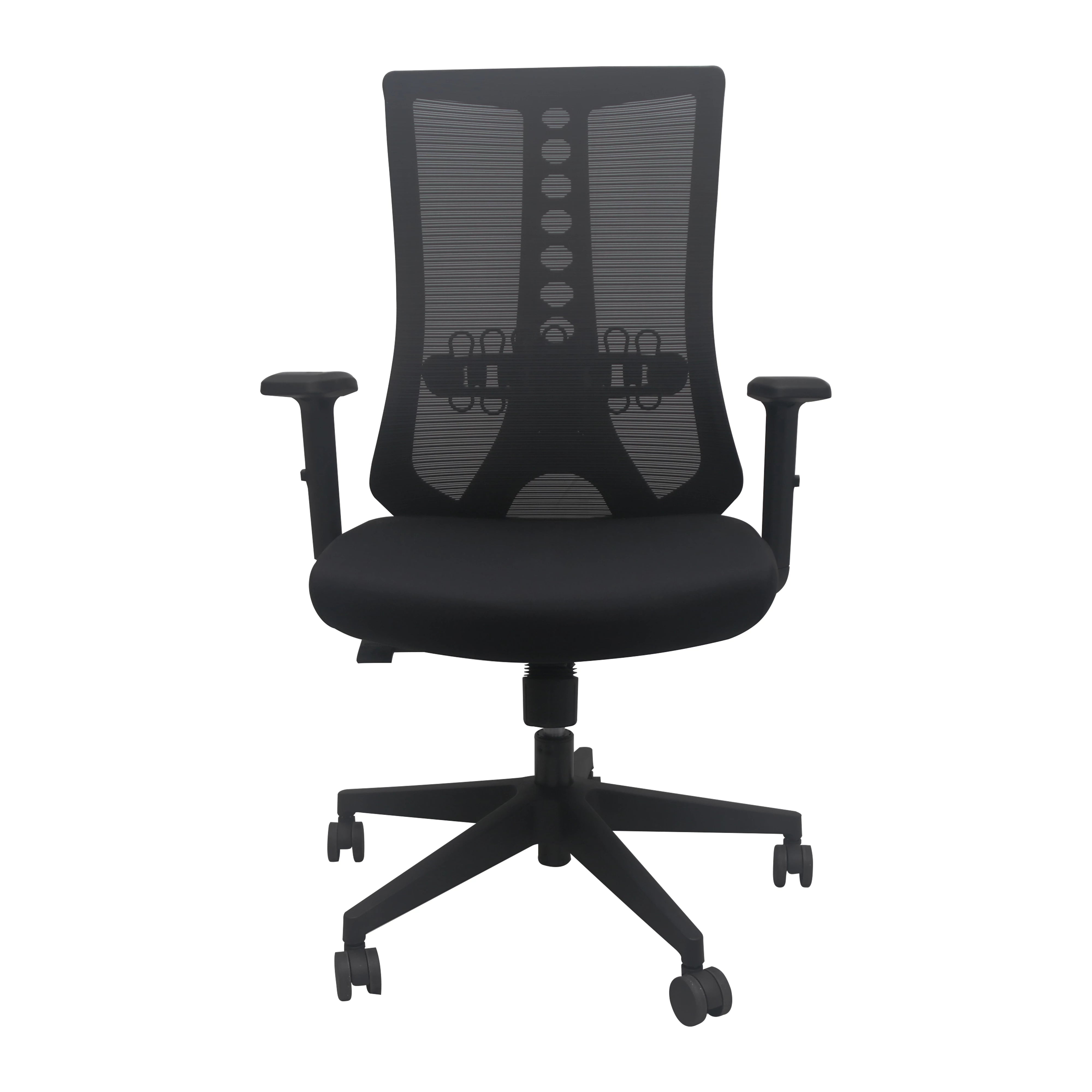 BLACK VULCANO ERGONOMIC OFFICE CHAIR