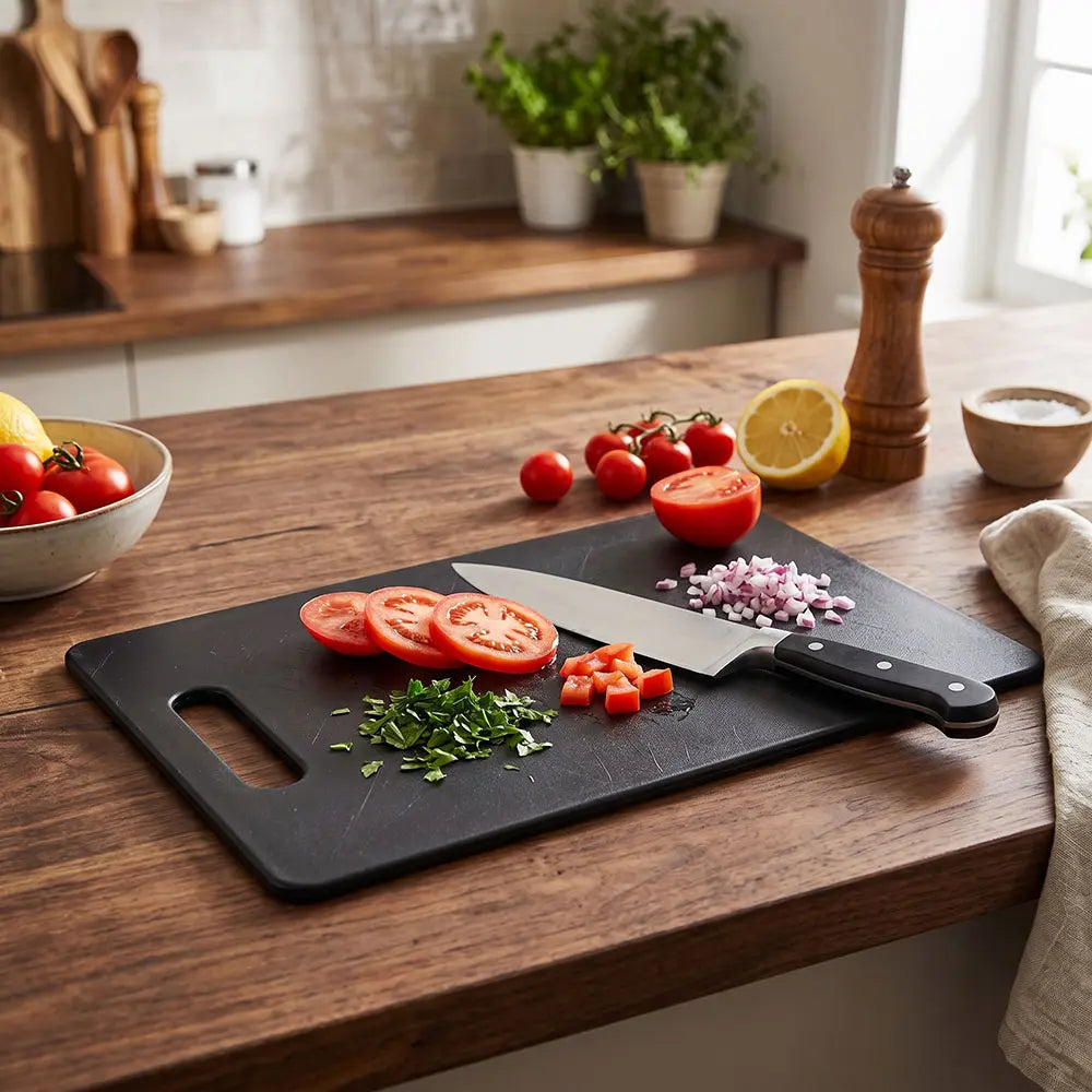 Black Kitchen Cutting Board