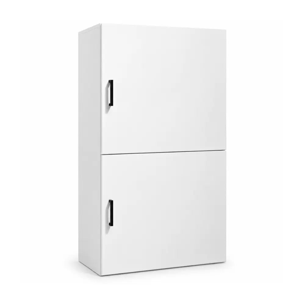 Blox 2 Door White Storage Cupboard