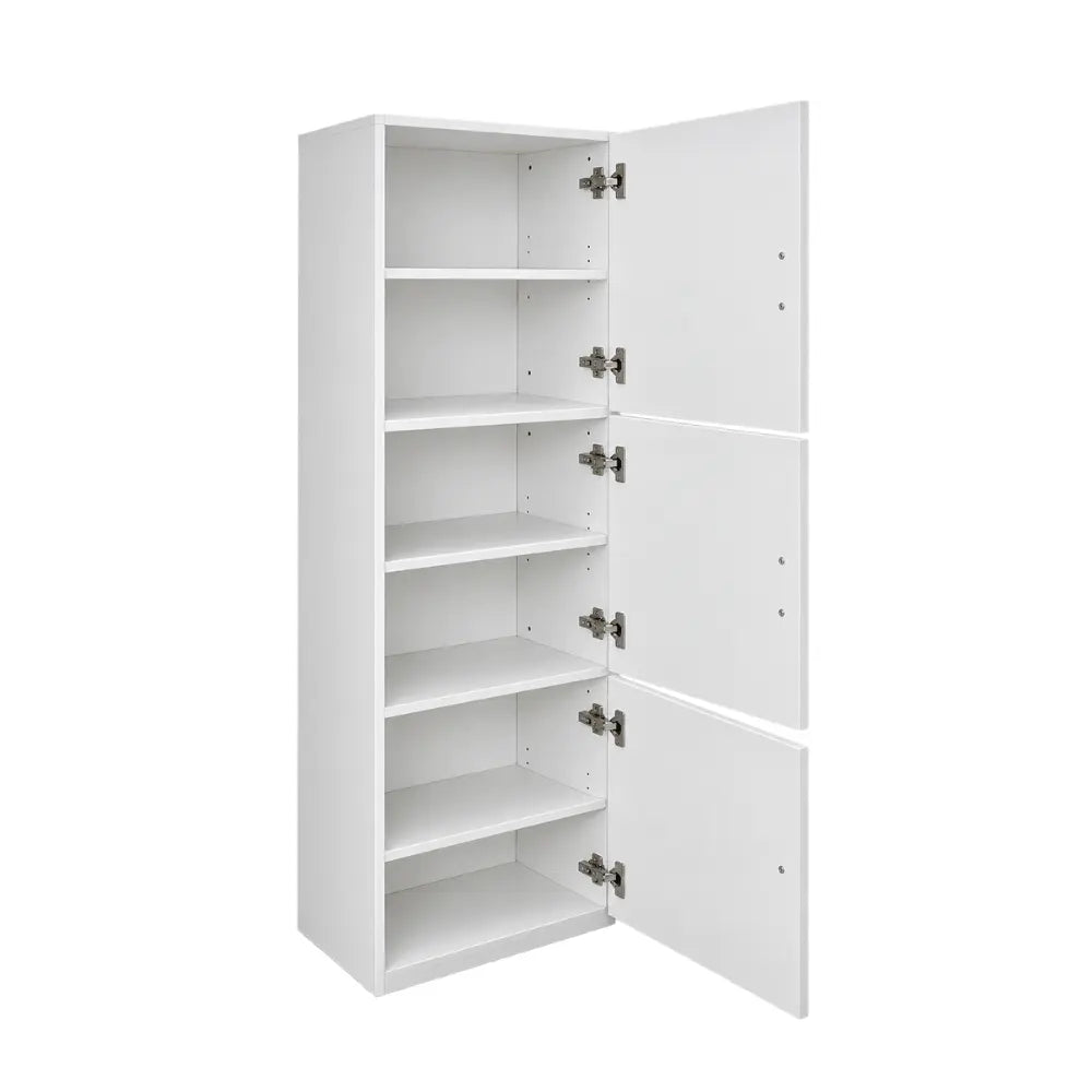 Blox 3 Door White Storage Cupboard