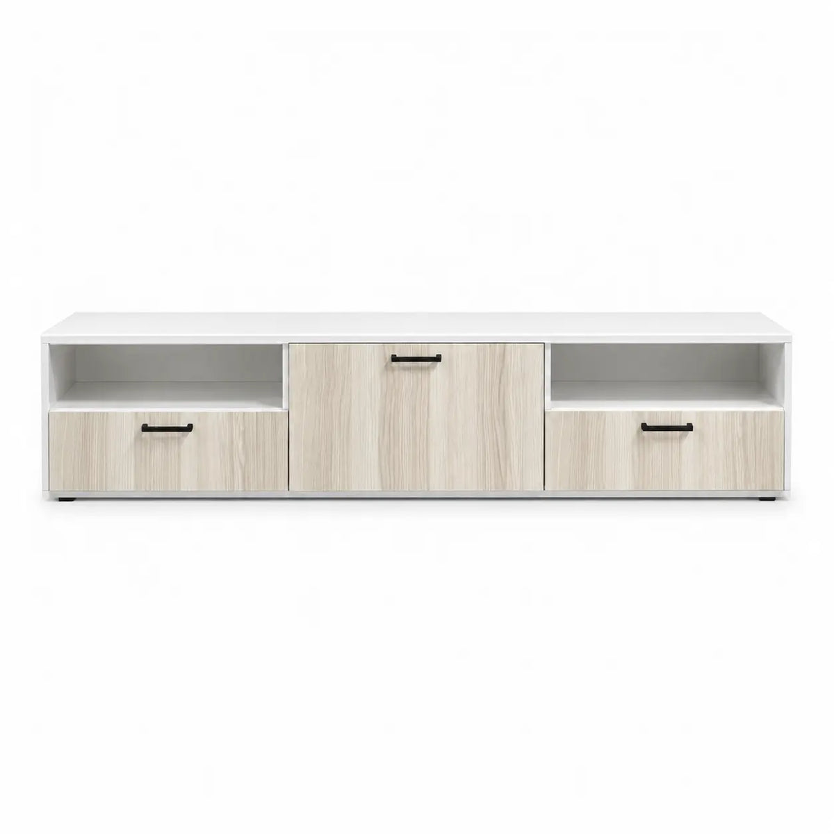 Blox Modern Ash Wood TV Station with Storage