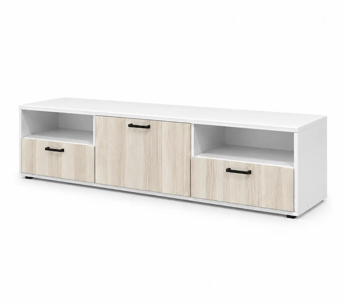 Blox Modern Ash Wood TV Station with Storage