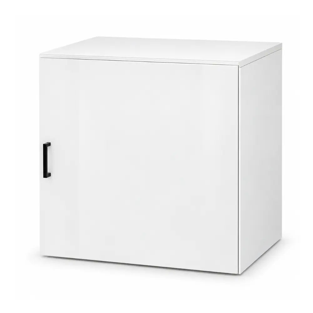 Blox Single Door White Storage Cupboard