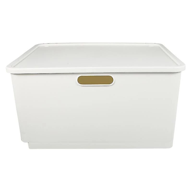 13L STORAGE ORGANIZER WITH LID WHITE HS-1337