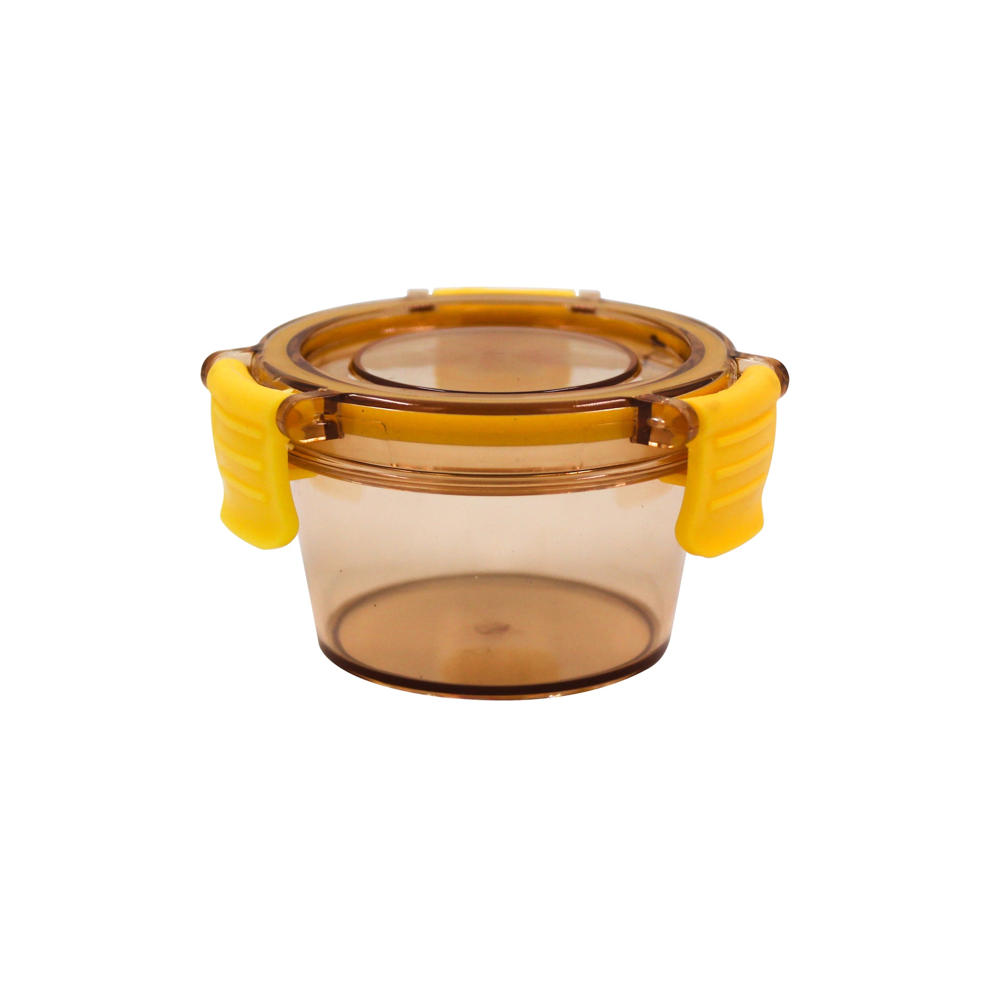 ROUND AIRTIGHT CLIP-LOCK FOOD STORAGE BOX