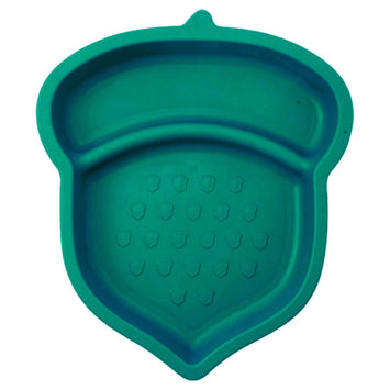 ACORN DESIGN BABY FEEDING PLATE TRAY