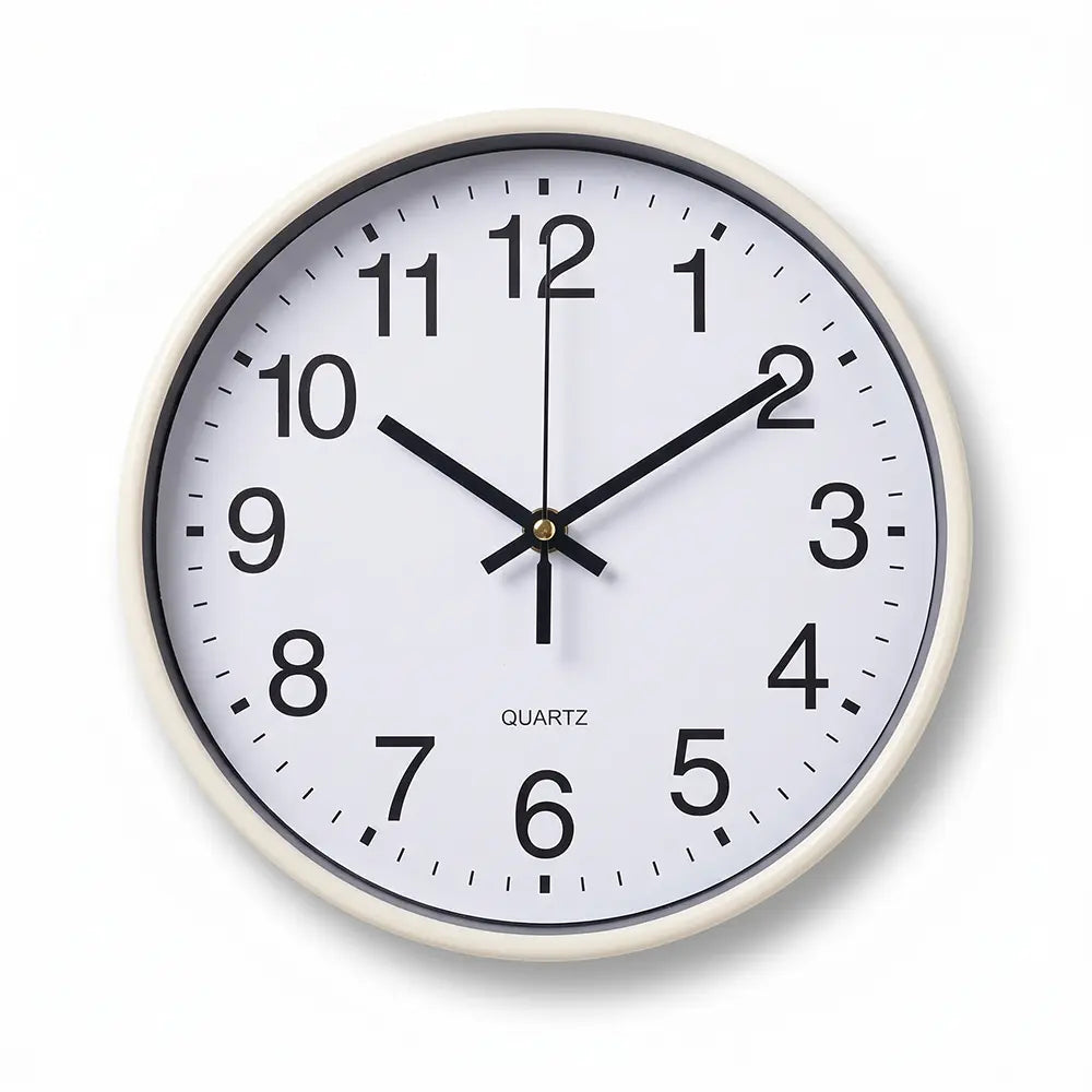 Classic Round Quartz Wall Clock