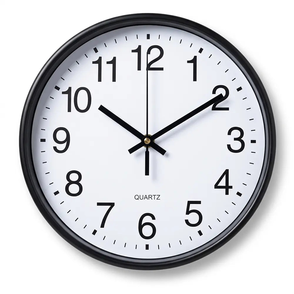 Classic Round Quartz Wall Clock
