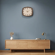 Classic Square Analog Wall Clock