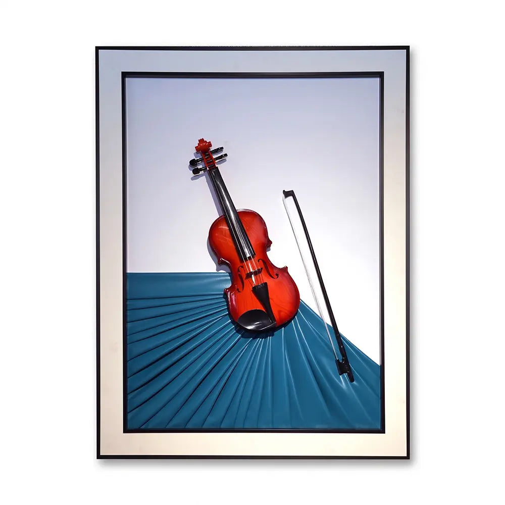 Classic Harmony Decorative Violin Wall Art Frame