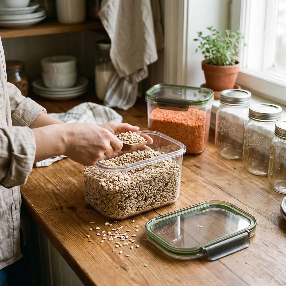 Clear Locking Food Storage Box
