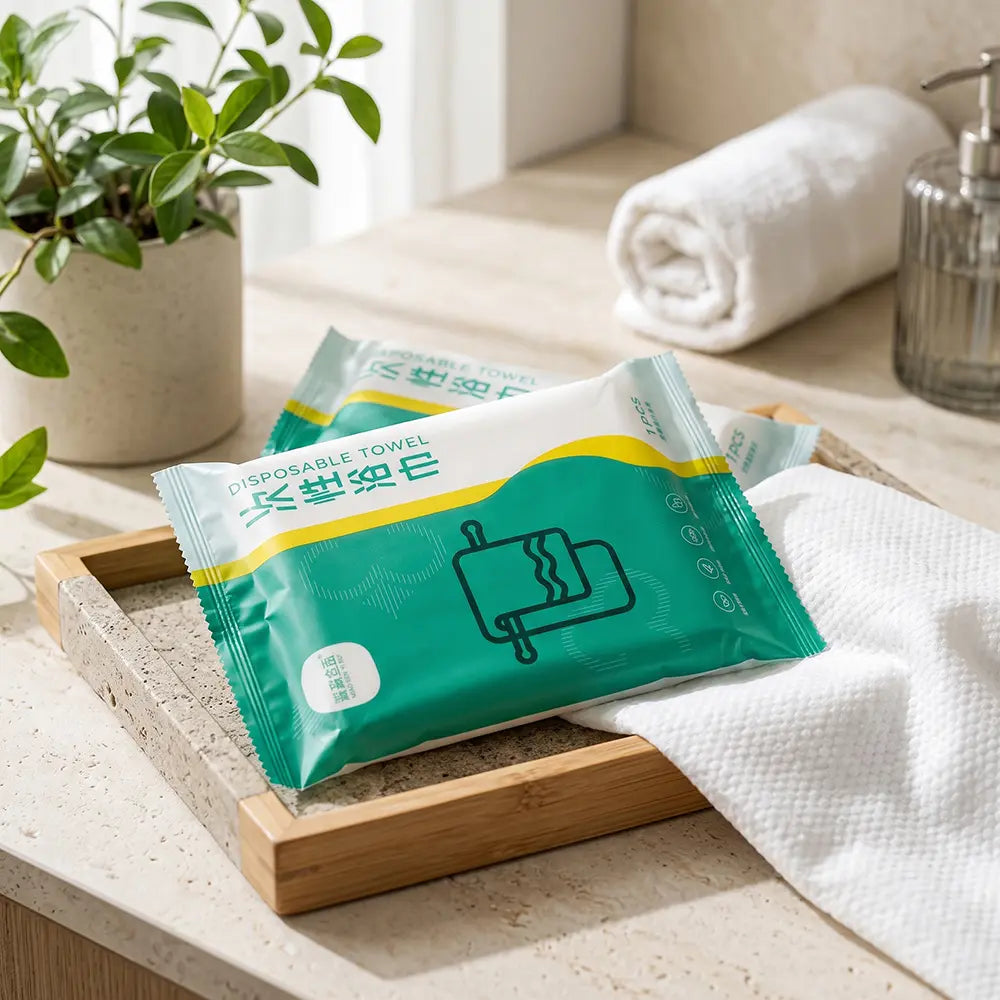 Compact Disposable Bath Towel