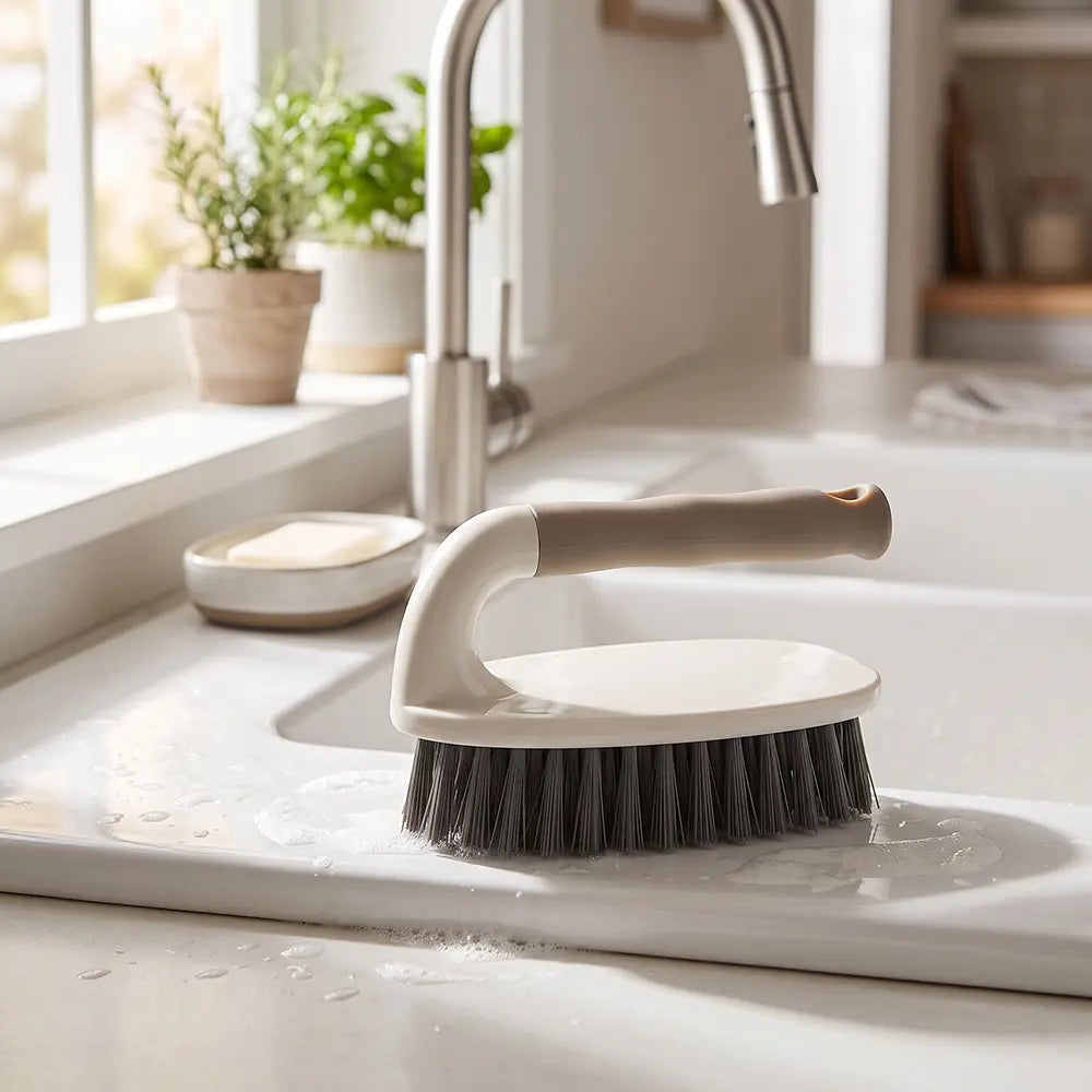 Compact Handheld Cleaning Brush