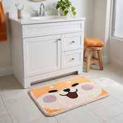Cute Animal Face Mat