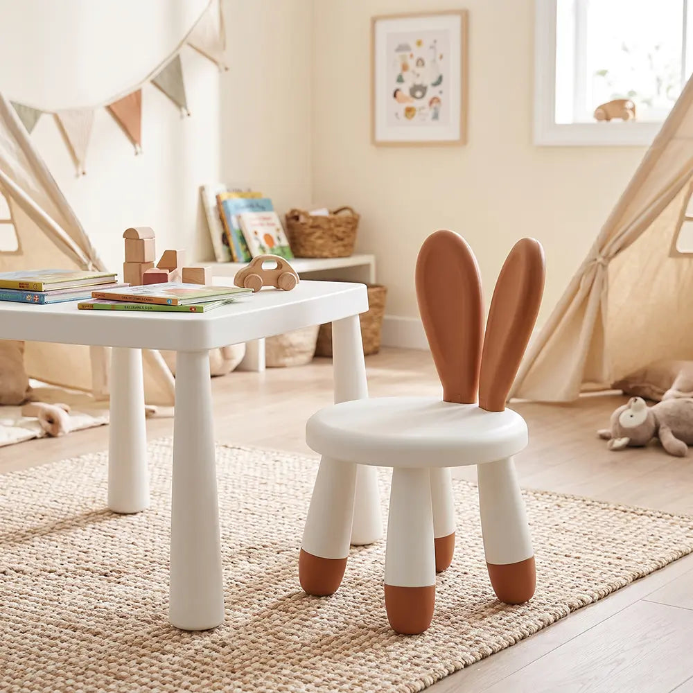 Cute Bunny Kids Stool