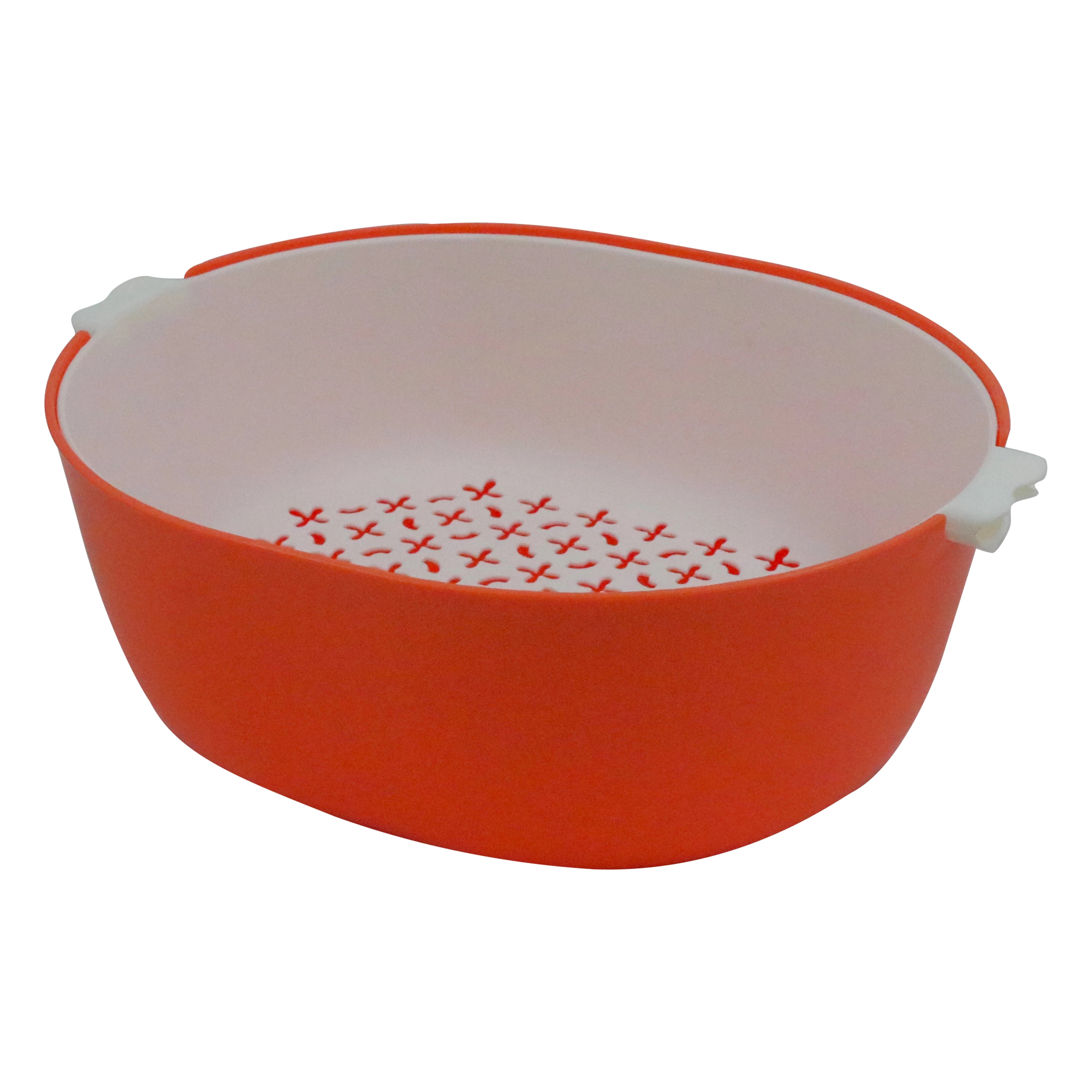 KITCHEN STRAINER DOUBLE BASKET / WASHING DRAIN BASKET