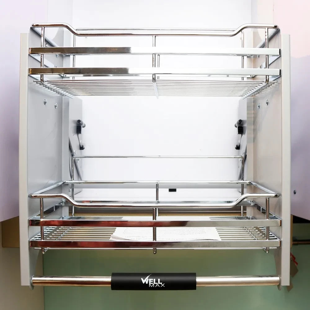 ELEVATOR BASKET WITH AFTERBURNER SYSTEM