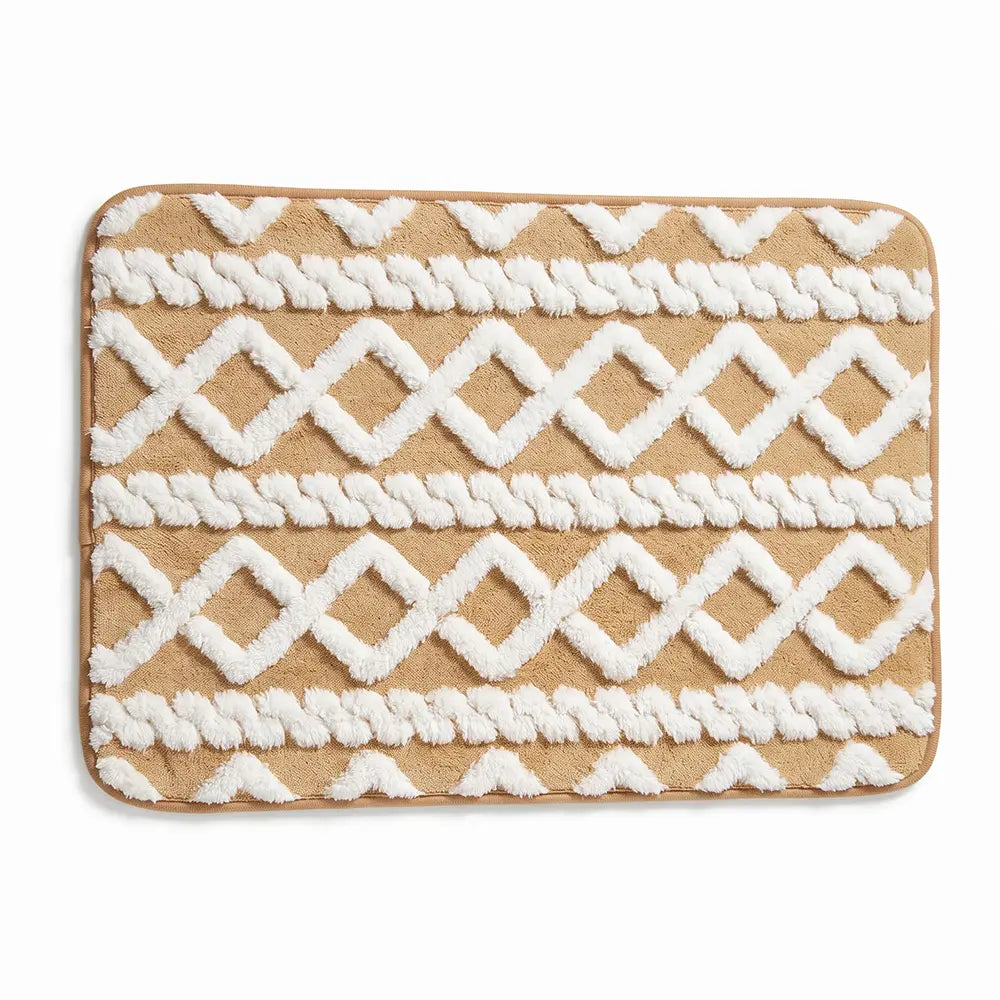 Decorative Geometric Pattern Floor Mat