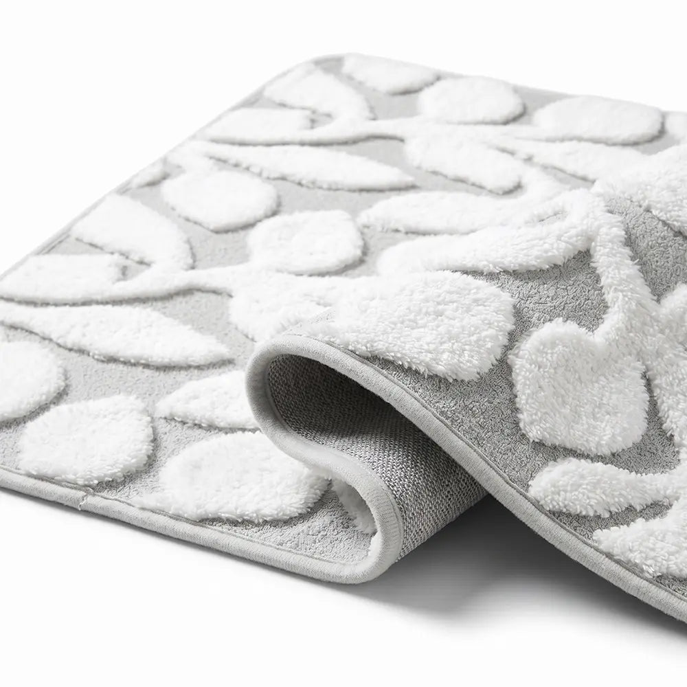 Decorative Leaf Design  Floor Mat
