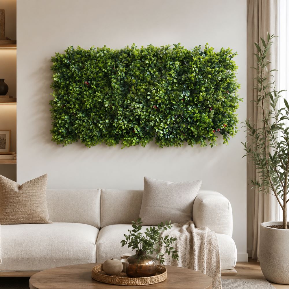 Decorative Artificial Plant Wall Panel