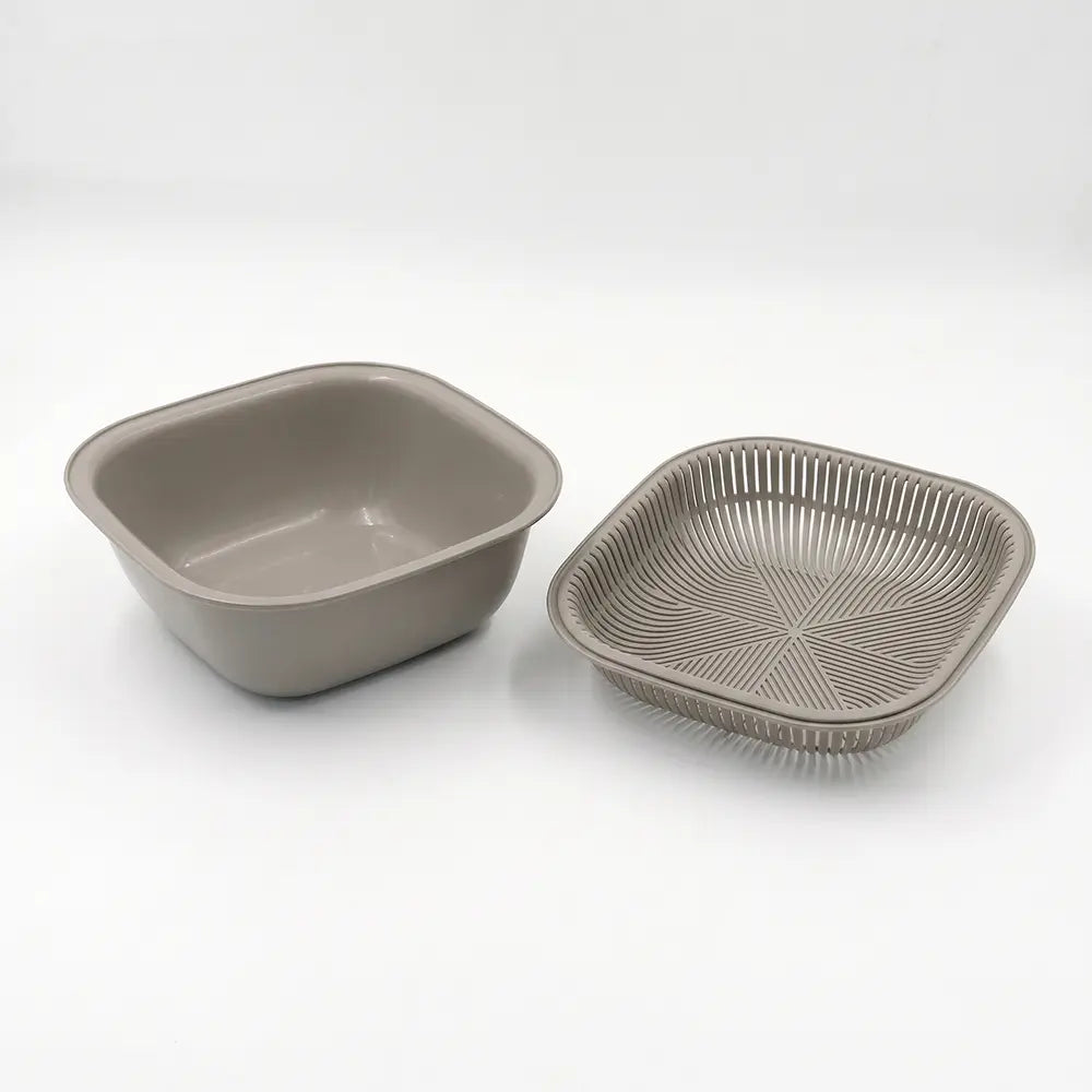 Double-Layer Fruit & Vegetable Drain Basket