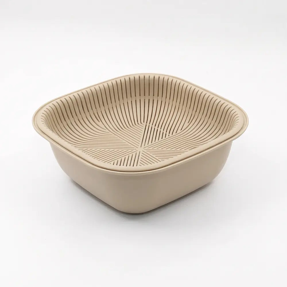 Double-Layer Fruit & Vegetable Drain Basket