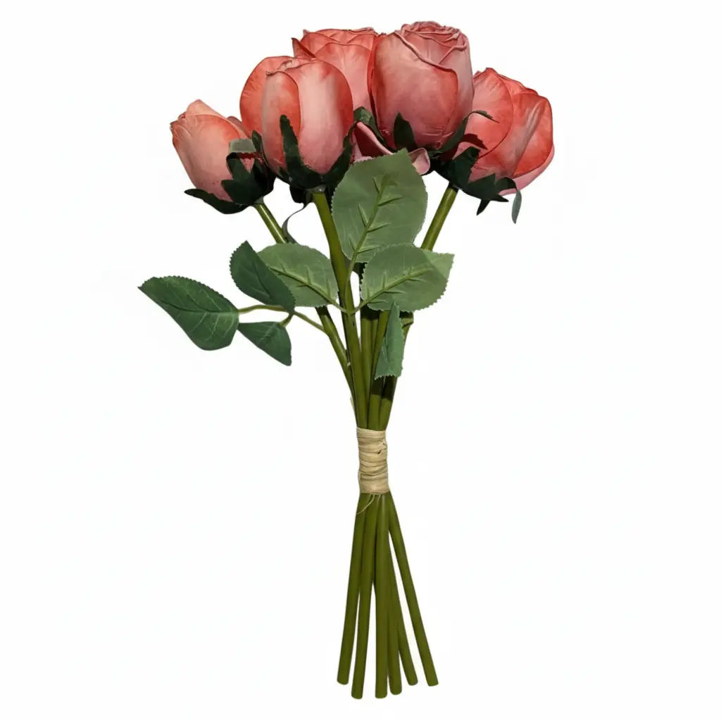 Dusty Rose Artificial Flower Bunch