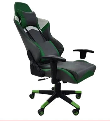 COMFORT ADJUSTABLE GREEN GAMING CHAIR