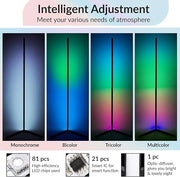 SMART RGB FLOOR LAMP – DIMMABLE MULTI-COLOR LED FOR HOME & OFFICE