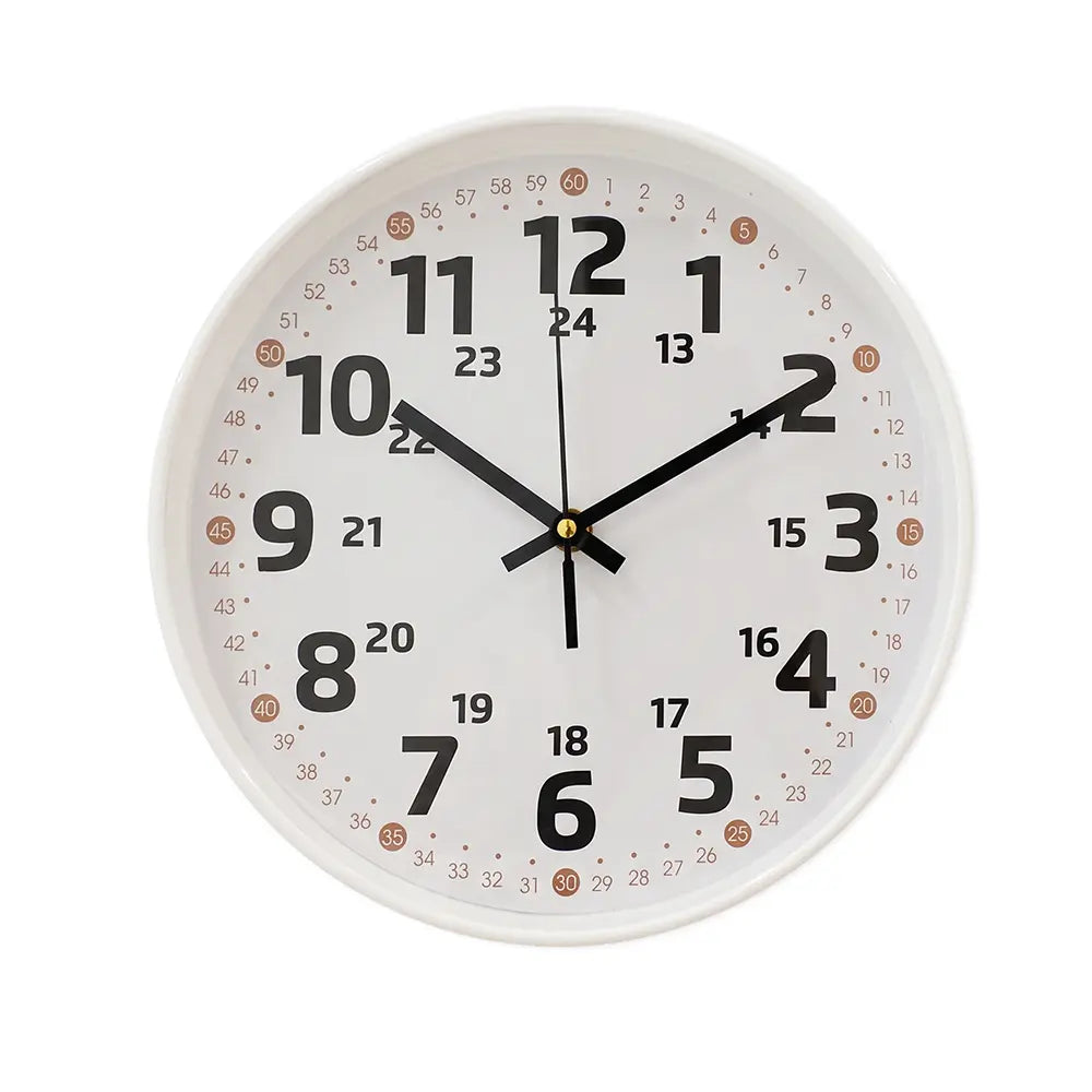 Easy Read Teaching Wall Clock