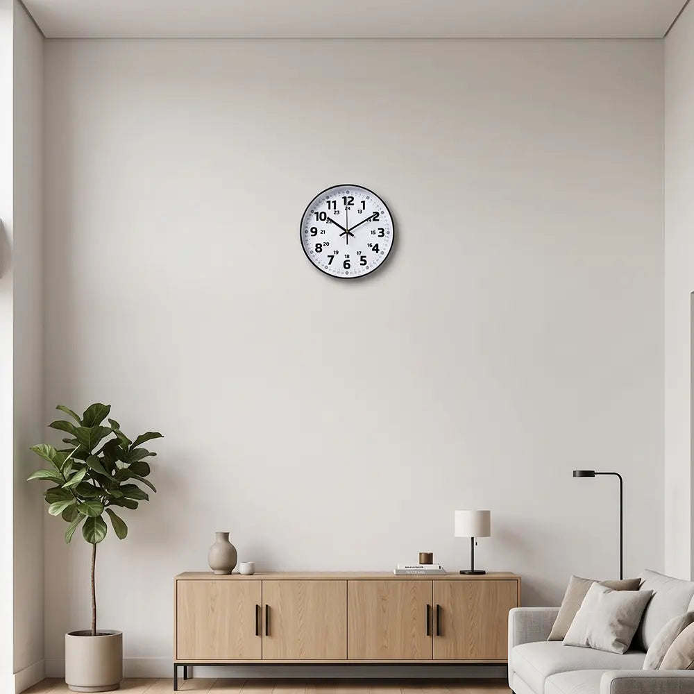 Easy Read Teaching Wall Clock