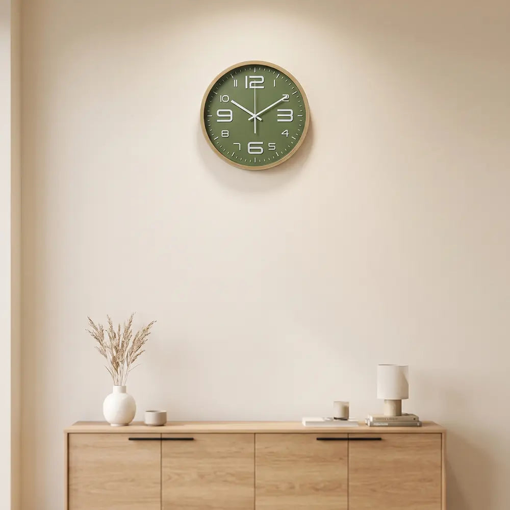 Elegant Modern Round Wall Clock