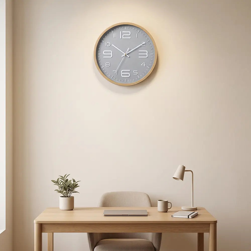 Elegant Modern Round Wall Clock