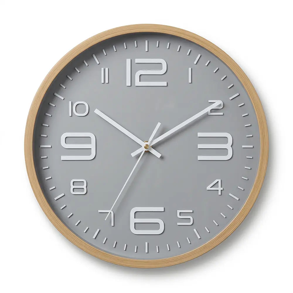 Elegant Modern Round Wall Clock