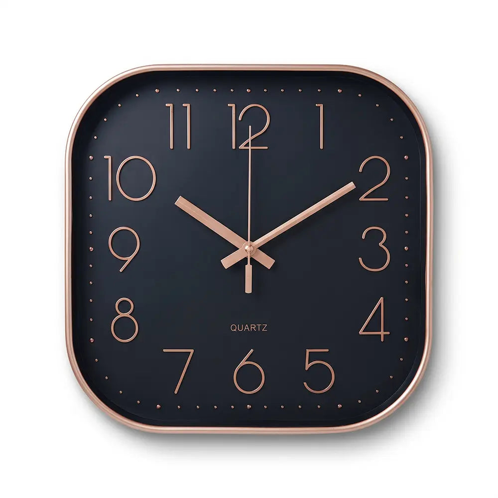 Elegant Square Analog Wall Clock