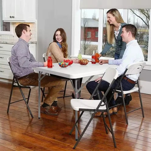 COMPACT MULTI-PURPOSE FOLDING SQUARE TABLE