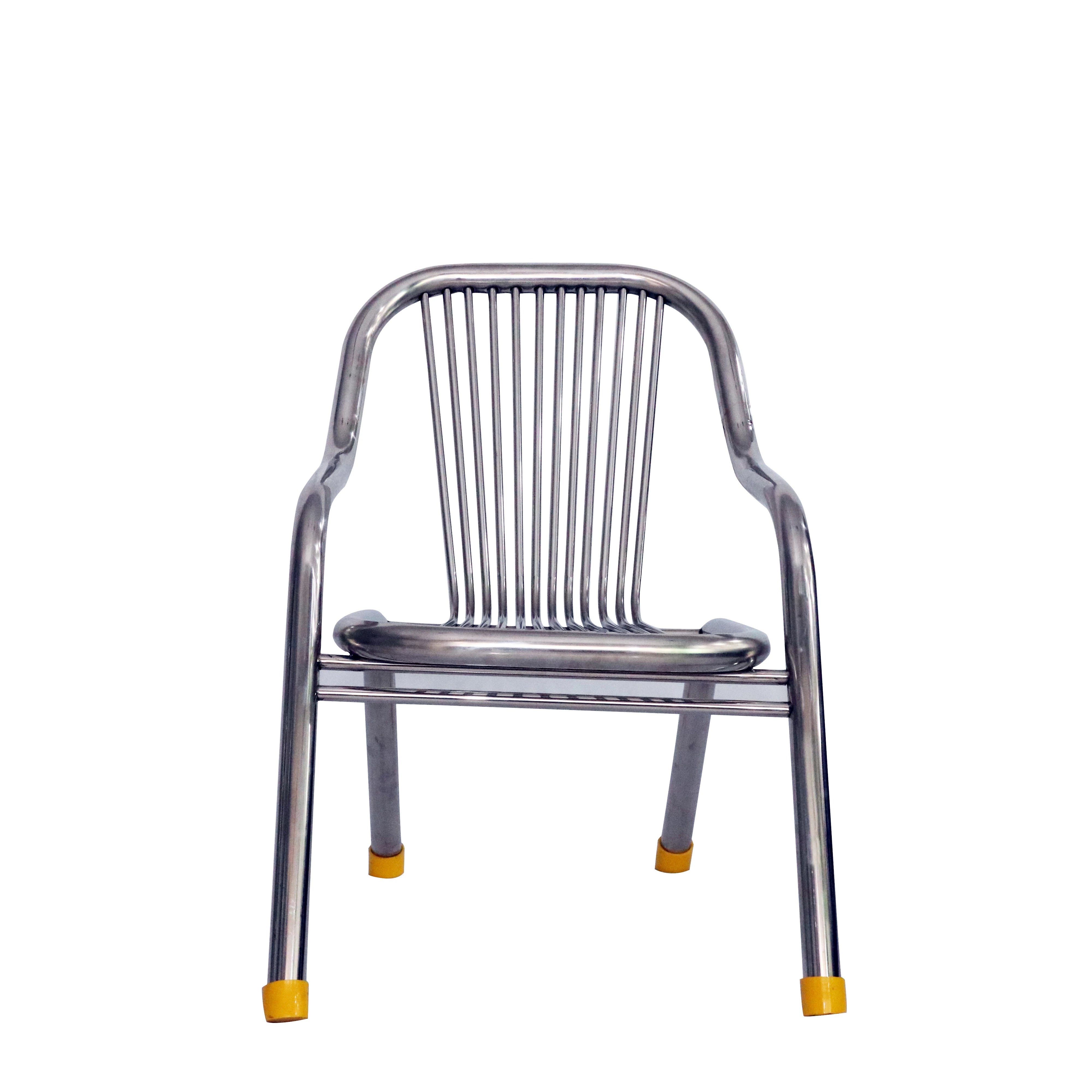 STAINLESS STEEL WINDSOR DINING CHAIR