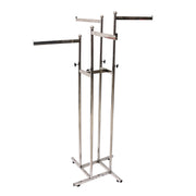 STAINLESS STEEL ADJUSTABLE TEXTILE RACK (ROUND)