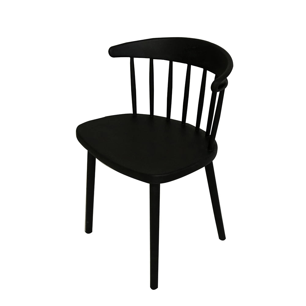NORDIC CAFE CHAIR - BLACK
