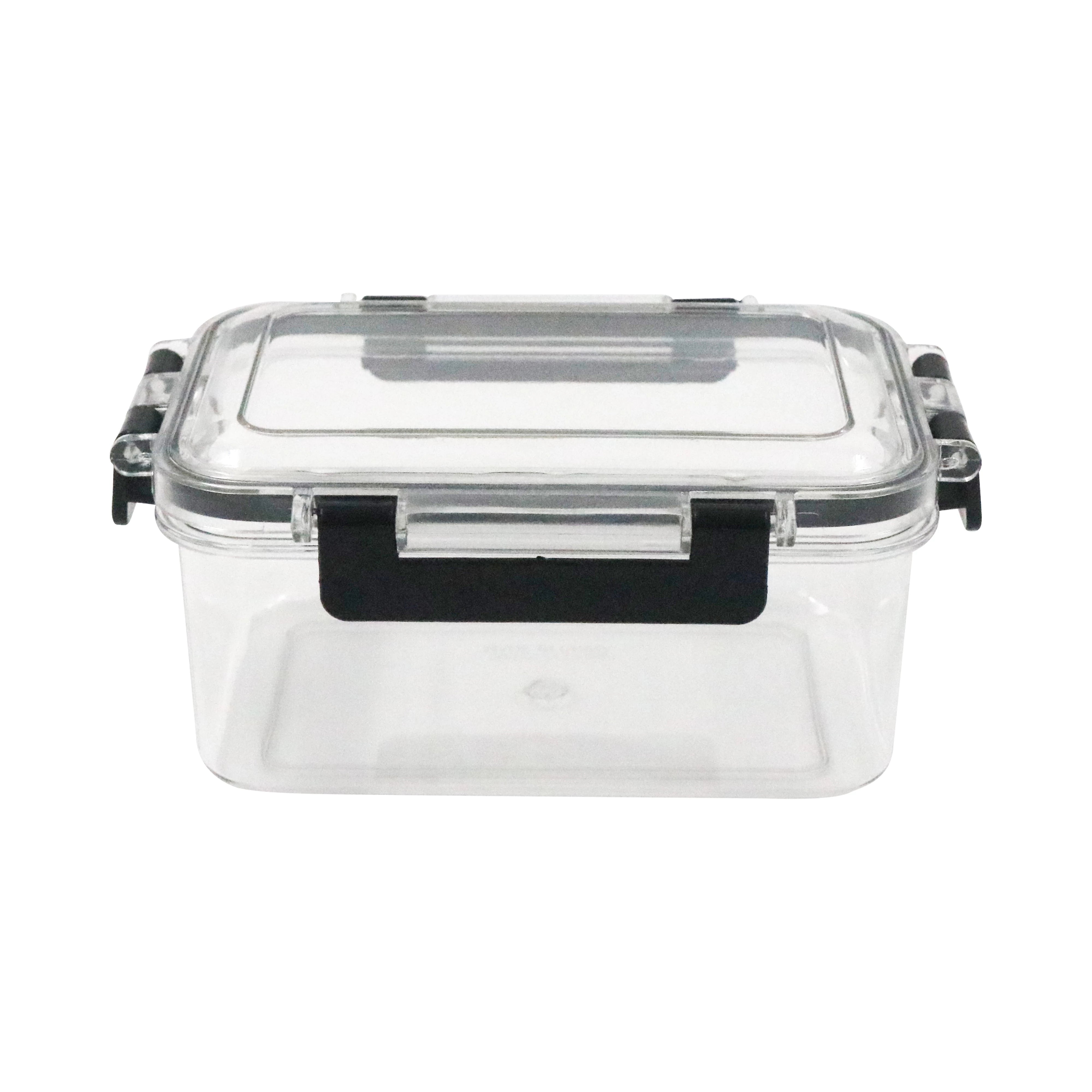 AIRTIGHT CLEAR FOOD STORAGE CONTAINER - 3PCS SET