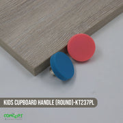 MODERN ROUND CABINET HANDLE / CHILDREN CUPBOARD DOOR ROUND KNOB