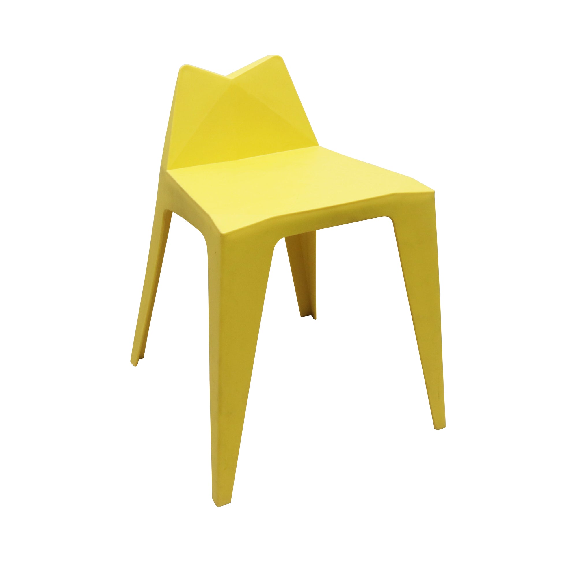NORDIC MINIMALIST DINING CHAIR-YELLOW