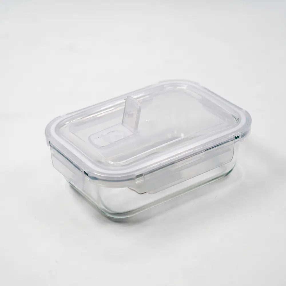 Glass Food Storage Container with Locking Lid