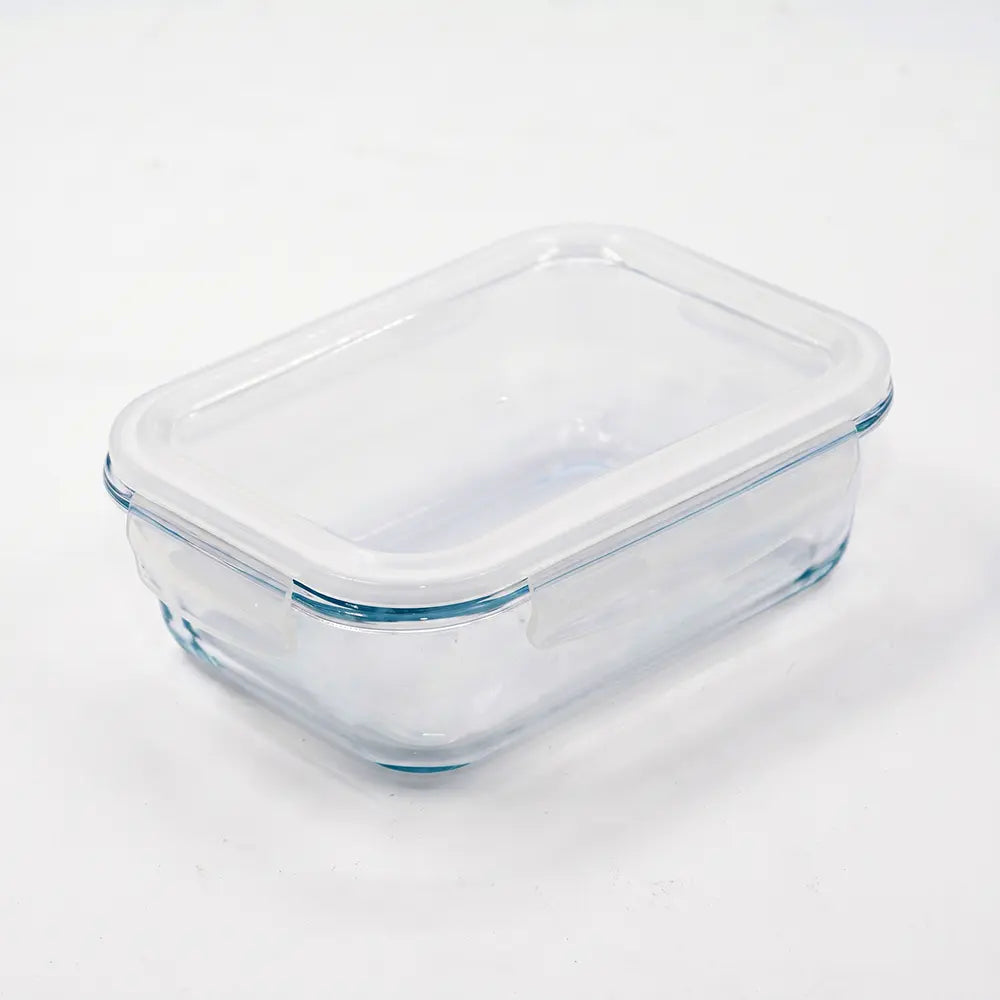 Glass Food Storage Container with Locking Lid