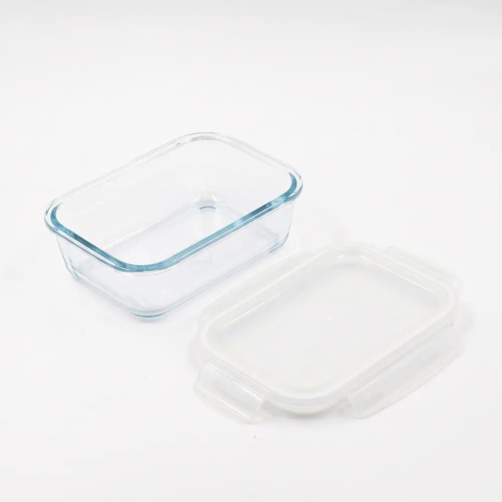 Glass Food Storage Container with Locking Lid