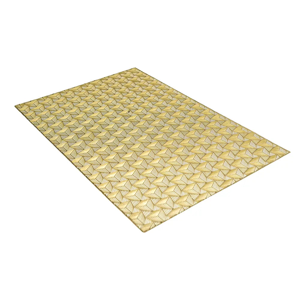 Gold Geometric Table Mat